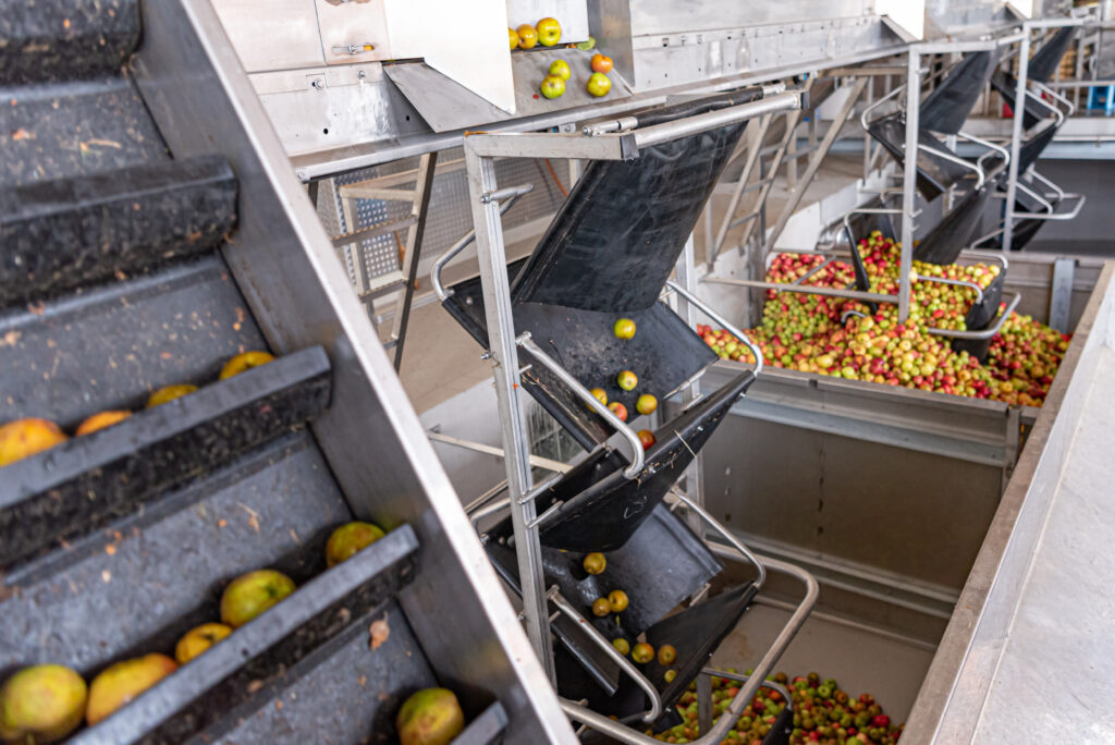 myjki i podajniki do owoców Uninox