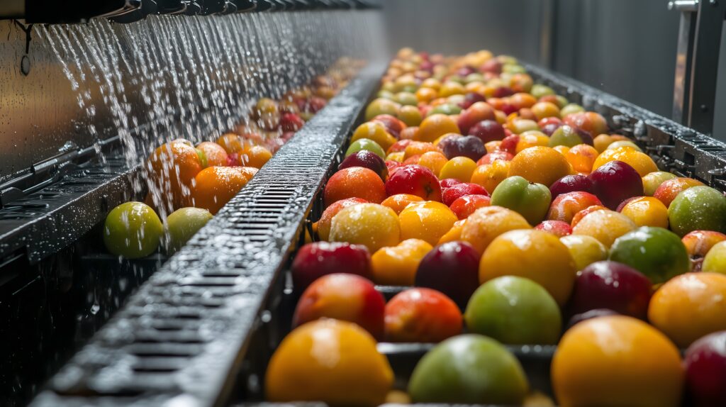 urządzenie do mycia owoców